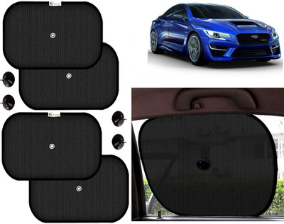 Selifaur Side Window Sun Shade For Subaru WRX(Black)