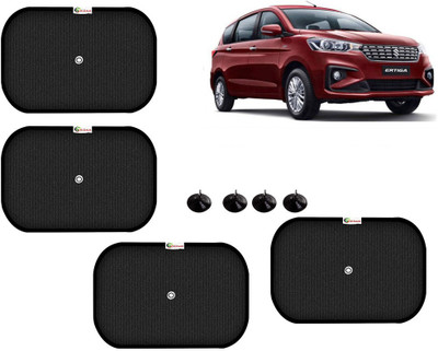 Selifaur Side Window Sun Shade For Maruti Suzuki Ertiga(Black)
