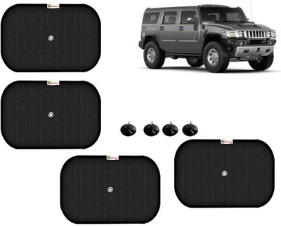 Selifaur Side Window Sun Shade For HM Hummer H2(Black)
