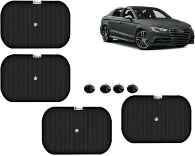 Selifaur Side Window Sun Shade For Audi S3(Black)
