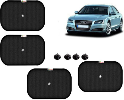 Selifaur Side Window Sun Shade For Audi A8(Black)
