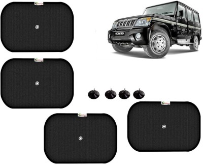 Selifaur Side Window Sun Shade For Mahindra Bolero(Black)