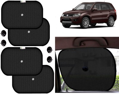 Selifaur Side Window Sun Shade For Maruti Suzuki Vitara Brezza(Black)