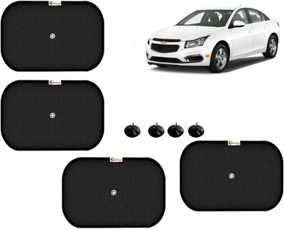 Selifaur Side Window Sun Shade For Chevrolet Cruze(Black)