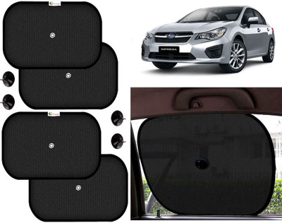 Selifaur Side Window Sun Shade For Subaru Impreza(Black)