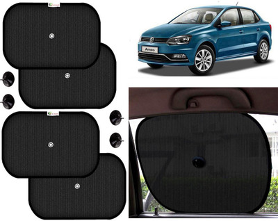 Selifaur Side Window Sun Shade For Volkswagen(Black)