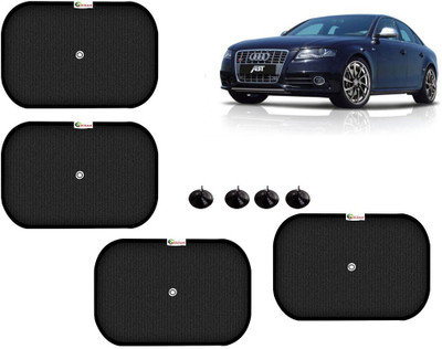 Selifaur Side Window Sun Shade For Audi S4(Black)