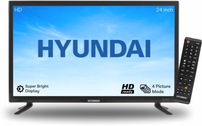 Hyundai 60 cm (24 inch) HD Ready LED TV(ATHY24K4HDV531W)   TV  (Hyundai)