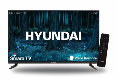 Hyundai 80 cm (32 inch) HD Ready LED Smart Android TV(SMTHY32HDB52VRTYW)   TV  (Hyundai)