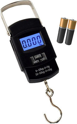 Glancing Electronic Tarazu- electronic luggage weighing scale 230/UGam Weighing Scale(Black)