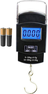 Glancing Luggage Weighing Scale- electronic luggage weight machine 157/UGam Weighing Scale(Black)