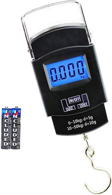 Glancing Luggage Bag Weight Machine- weighing scale for luggage 358/UGam Weighing Scale(Black)