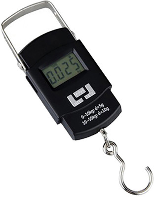 Glancing Bag Weight Scale- digital portable weighing scale 129/UGam Weighing Scale(Black)
