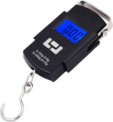 Glancing Digital Luggage Weight Machine- digital portable weighing scale 241/UGam Weighing Scale(Black)