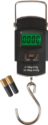 Glancing Luggage Bag Weight Machine- portable hanging luggage weighing scale 192/UGam Weighing Scale(Black)