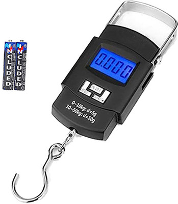 Glancing Portable Luggage Weighing Scale- digital hand weight machine 443/UGam Weighing Scale(Black)