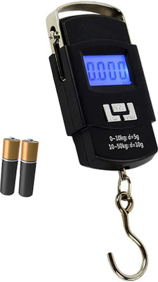 Glancing Bag Weight Scale- digital weighing scale for luggage 74/UGam Weighing Scale(Black)