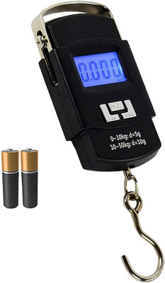 Glancing Luggage Bag Weight Machine- luggage weight machine for home 154/UGam Weighing Scale(Black)