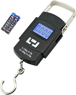 Glancing Weight Scale For Luggage 50 Kg- suitcase weighing scale 222/UGam Weighing Scale(Black)