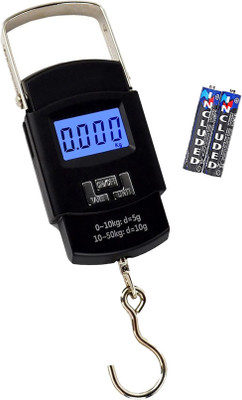 Glancing Weighing Scale For Luggage- suitcase weighing machine 244/UGam Weighing Scale(Black)