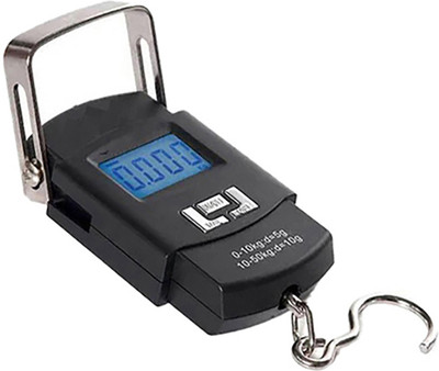 Glancing Portable Weighing Scale- hanging weight machine 347/UGam Weighing Scale(Black)