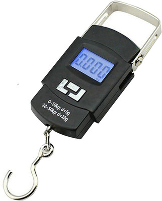 QNOVE 50 Kg Weighing Scale With Big Size Electric Kata With Metal Hook C701QA Weighing Scale(Black)