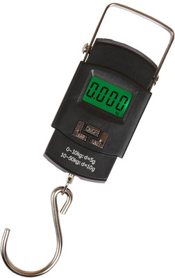 QNOVE Digital 50 Kg Weighing Scale Heavy Duty Portable C697QA Weighing Scale(Black)