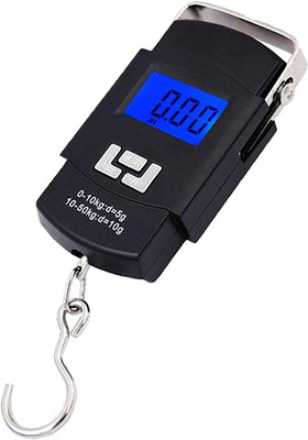 Glancing Luggage Weight Machine- vajan kata 50kg 160/UGam Weighing Scale(Black)
