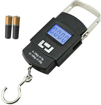 Glancing Digital Weight Machine For Luggage- weighing scale for luggage 289/UGam Weighing Scale(Black)
