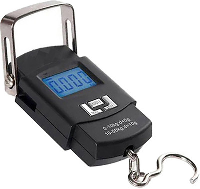 Glancing Digital Hand Weight Machine- digital weighing scale for luggage 410/UGam Weighing Scale(Black)