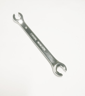 10x11 mm Heavy Duty Hardened and Tempered Double Sided Flare Nut Wrench(Pack of 1)