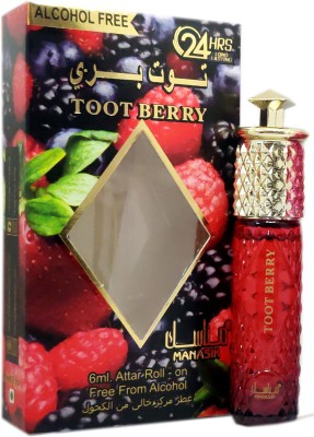 Manasik TOOT BERRY Alcohol - Free Concentrated Attar Roll On 6ml . Floral Attar(Natural)