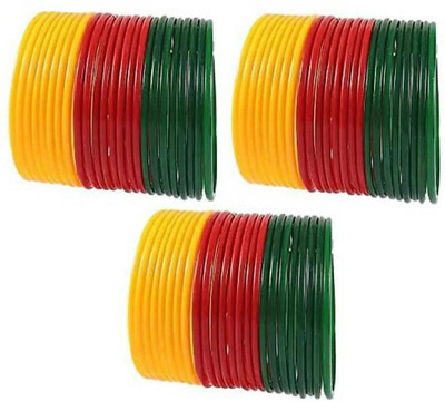 MADHAV ENTERPRISES Glass Bangle Set(Pack of 72)