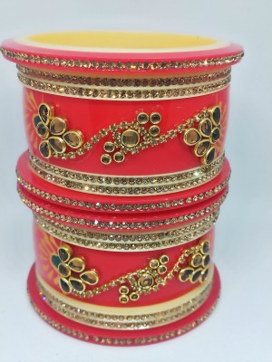 tejas fashion Plastic Gold-plated Bangle Set(Pack of 2)