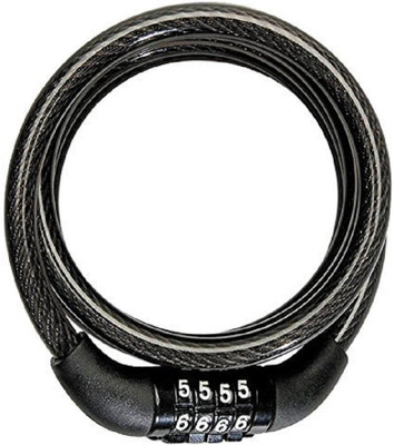 Xydrozen ® 4 Digits Combination Multipurpose Number Lock for Bikes, Helmets and Luggage Cycle Lock