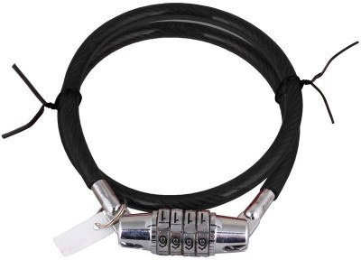 Hitman Top Spiral Number Lock For Cycle Helmet Two Feet Long Cycle Lock