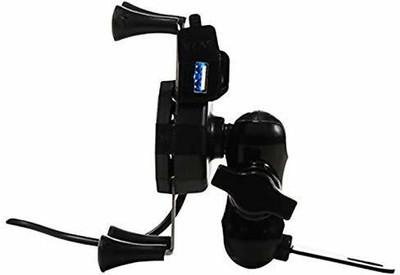 Wifton Bike Mobile Phone Holder with Fast Charging Bike Mobile Holder(Black)