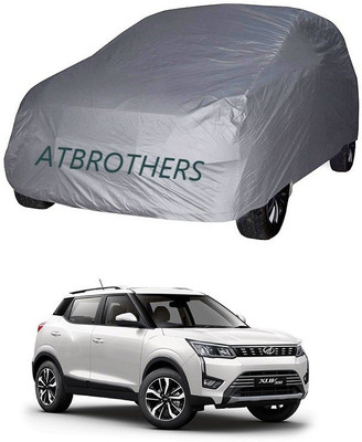 ATBROTHERS Car Cover For Mahindra XUV300 W8 Option Dual Tone Diesel (Without Mirror Pockets)(Grey)