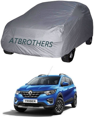 ATBROTHERS Car Cover For Renault Triber RXZ (Without Mirror Pockets)(Grey)