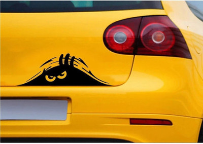 Spritzz mania Sticker & Decal for Car(Black, White)