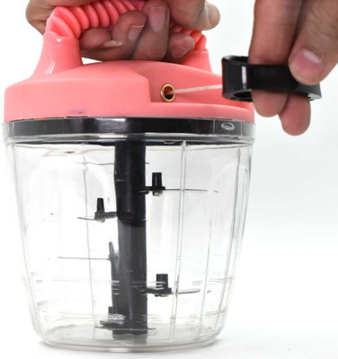 SANNO WORLD 2713 2 In 1 Handy Chopper 750 Ml Used Widely In All Kinds Of Household Kitchen Vegetable & Fruit Chopper(1)