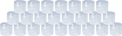 nsb herbals Plastic Utility Container  - 5 ml(Pack of 24, Clear)