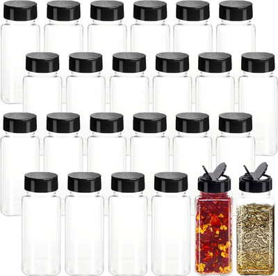 DEEP ENTERPRISE Glass Pickle Jar  - 120 ml(Pack of 24, Clear)