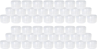 nsb herbals Plastic Utility Container  - 10 ml(Pack of 48, Clear)