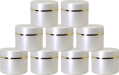 nsb herbals Polypropylene Utility Container  - 50 ml(Pack of 9, White)