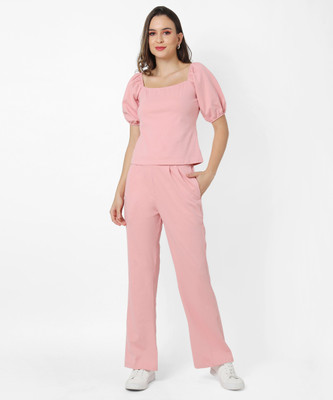 CAMPUS SUTRA Top Palazzos Co-ords Set