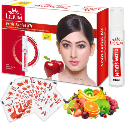 LILIUM Fruit Facial Kit for Skin Glow & Skin Protection(120 g)