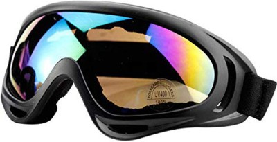 BR TrendZ Eyewear Helmet Goggles Anti-UV Outdoor Sport Cool ATV Dirt Bike Goggles Motocross ATV/Dirt Bike Goggles, Unisex Eye Protection for Riding (Pack of 1) Power Tool  Safety Goggle(Free-size)