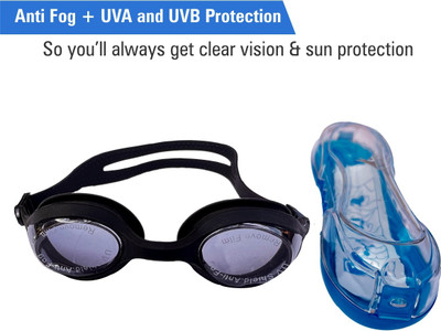 RAR SPORTS SWIMMING GOGGLES ANTI FOG ( BLUE ) Swimming Goggles