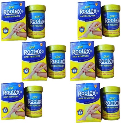 Rootex NEET HAIR REMOVING POWDER (PREMIUM QUALITY) Pack of 6 Cream(360 g, Set of 6)